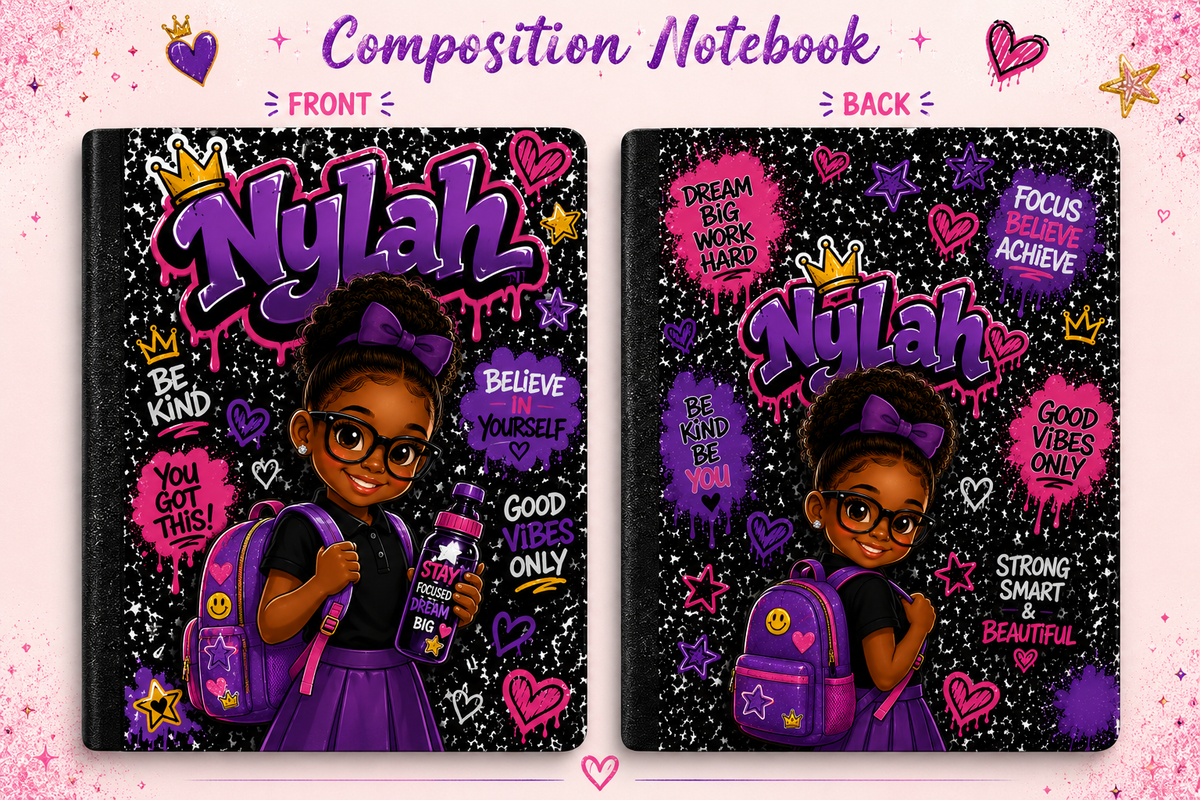 Custom Composition Notebook