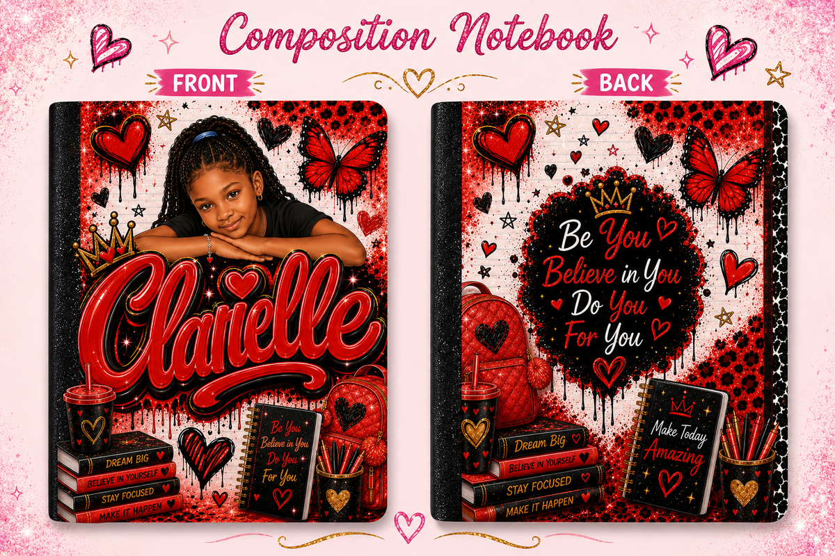 Custom Composition Notebook