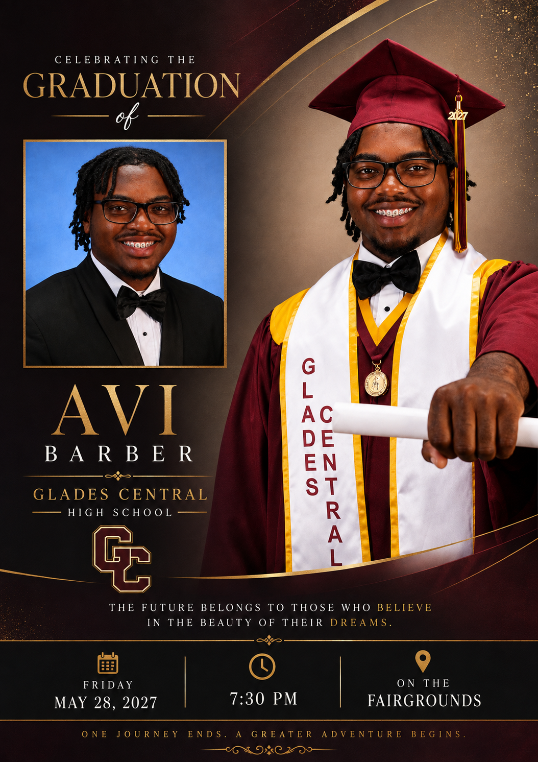 Personalized 4×6 Graduation Cards