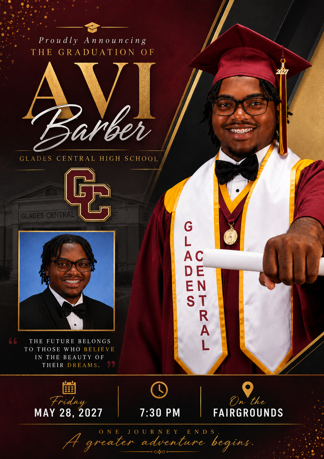 Personalized 4×6 Graduation Cards