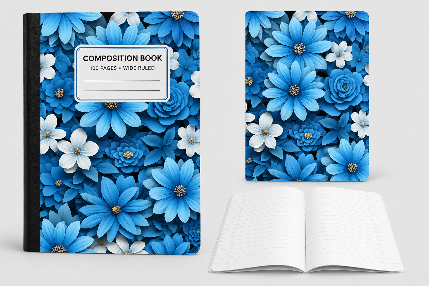 Azure Bloom Composition Notebook