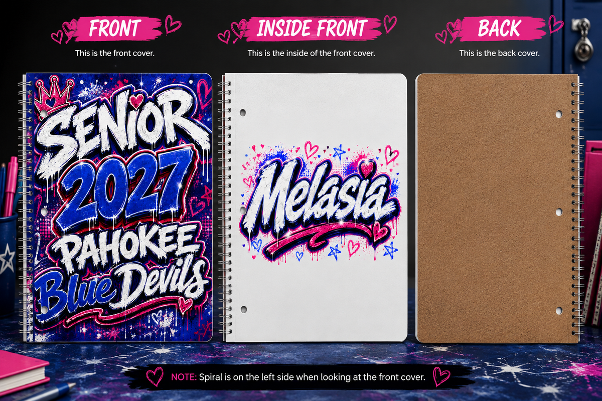 Custom Spiral Notebook