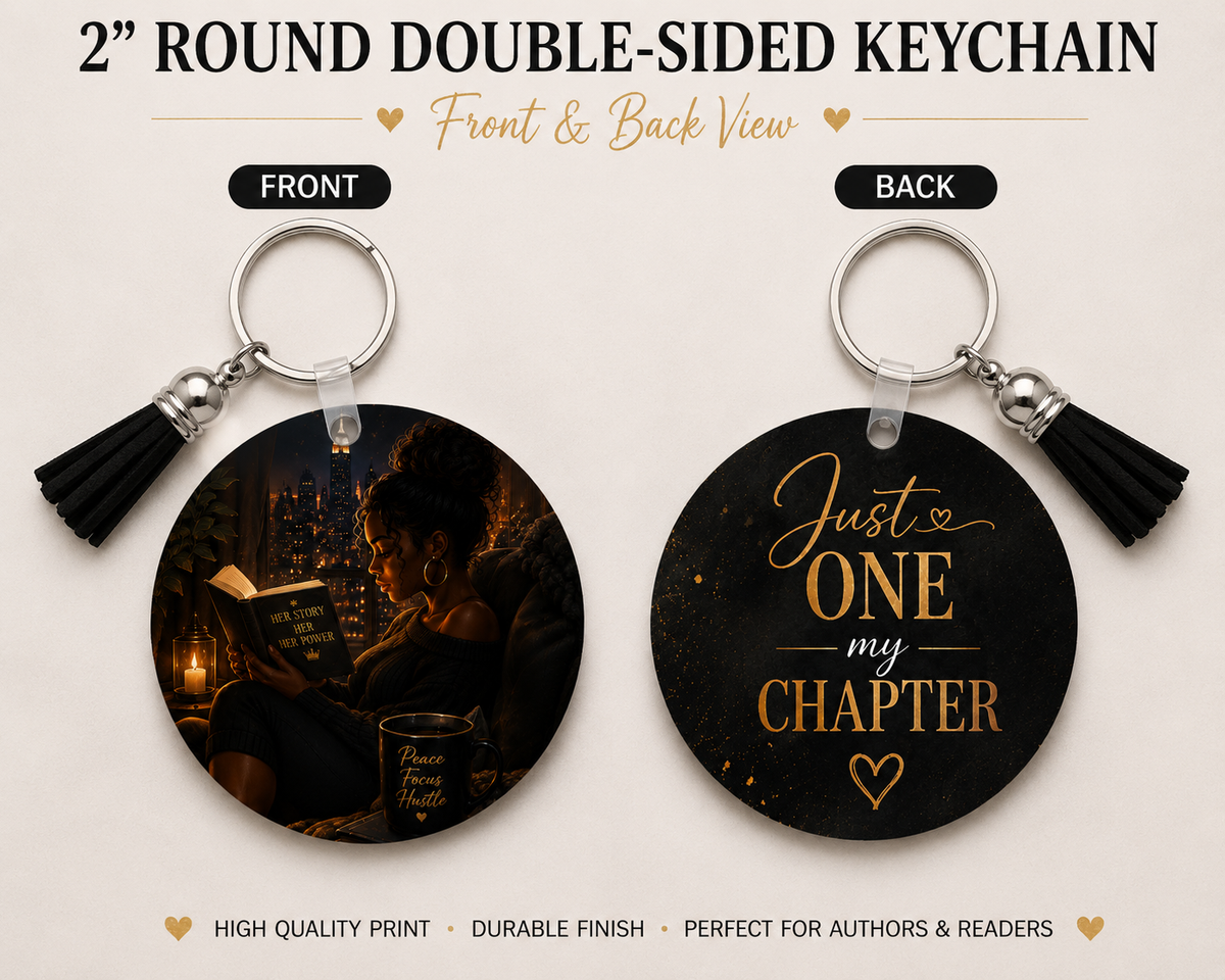 Custom Double-Sided Photo Keychain